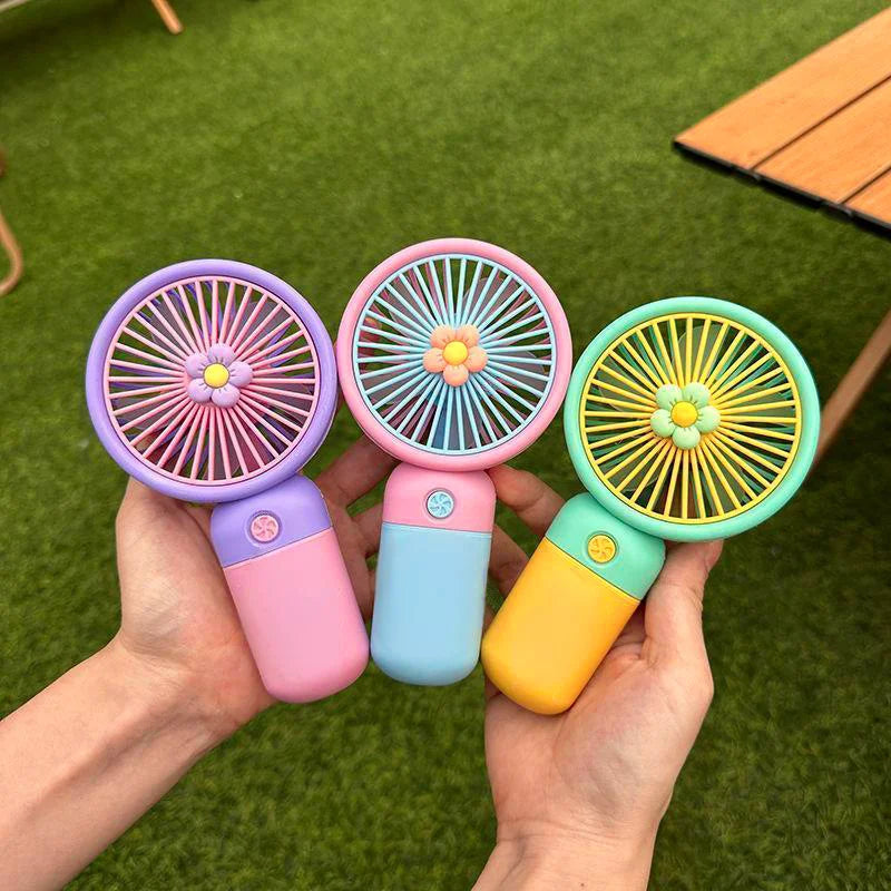 Little Flower Mini Handheld Fan-Rechargeable