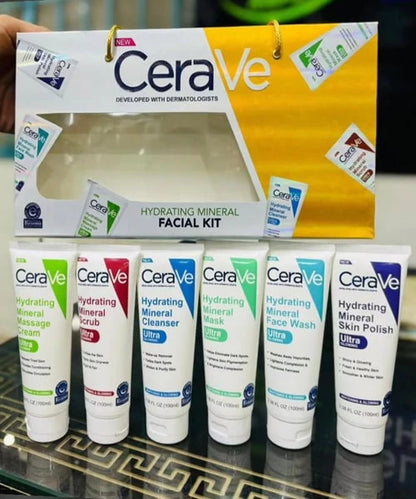 CeraVa 6-in-1 Skincare Pack – All-in-One Glow Solution