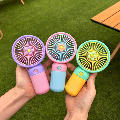 Little Flower Mini Handheld Fan-Rechargeable